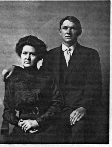 Walter Geiser with sister Rose Geiser - circa unknown