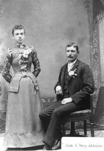John and Mary (Witt) Aldritt - August 26, 1891