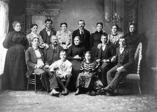 Mergens Family Portrait - circa unknown
