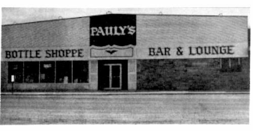 Pauly's Bottle Shoppe Bar & Lounge - 1966