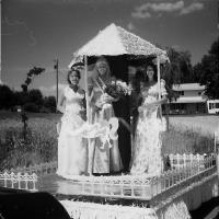 Chanhassen Civic Theatre Float for Frontier Days parade - 1975