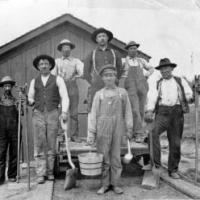 Railroad workers - circa 1904