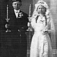 Elmer & Vernice Kelm's First Communion - 1912