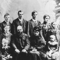 Peter John and Margaret (Schmidt) Decker Family - circa 1900