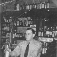 Joe Meuwissen at Joe's Tavern - 1940