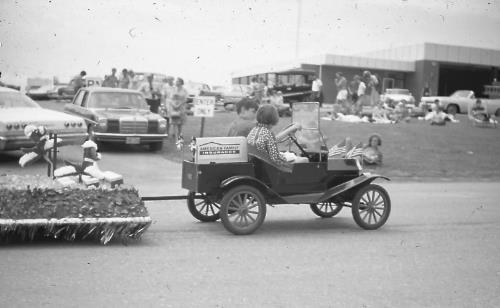 Frontier Days Parade on Laredo Drive  - 1970