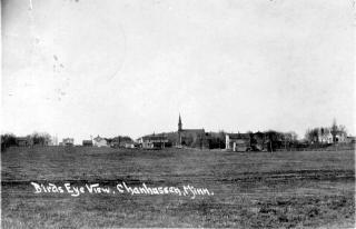 View of Chanhassen from the south.  Circa 1910
