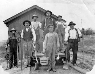 Railroad workers - circa 1904