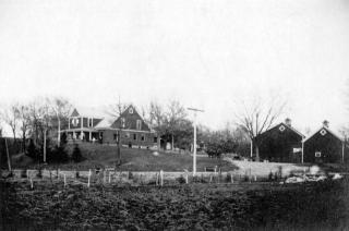 James and Nettie(Bennett) Harrison farm on Galpin Boulevard