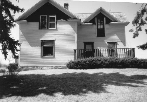 Emil & Angela Klein farmhouse built approximately  1900.