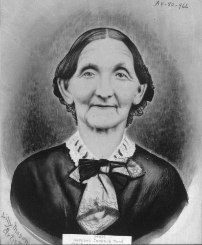 Margaret Wood, wife of Abel Wood. Photo courtesy of Carver County Historical Society.