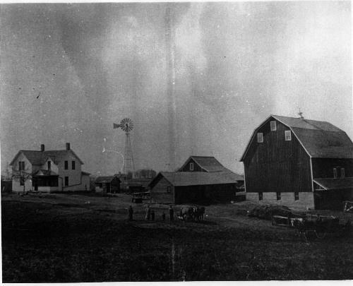 William Frank (White Bill) and Sophia (Williams) Kerber's 100 acre farm - 1916