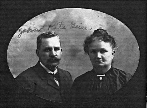 John C. & Kate (O'Reilly) Geiser - circa unknown