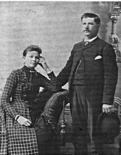 Fred A. & Charlotte (Miller) Geiser - circa unknown