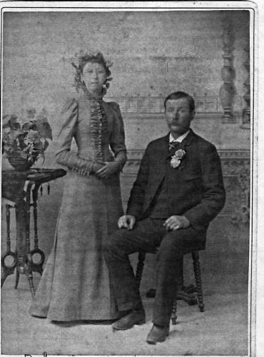John L and Mary (Lenzen) Miller - circa unknown