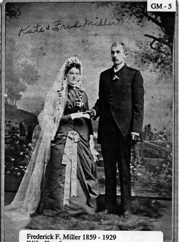 Frederick F. & Kate (Lenzen) Miller - circa unknown