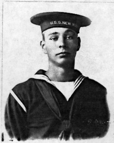 Clarrence Geiser's Navy photo - 1917