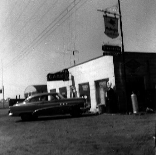 Bongard's Implement-Case Dealership established 1948.