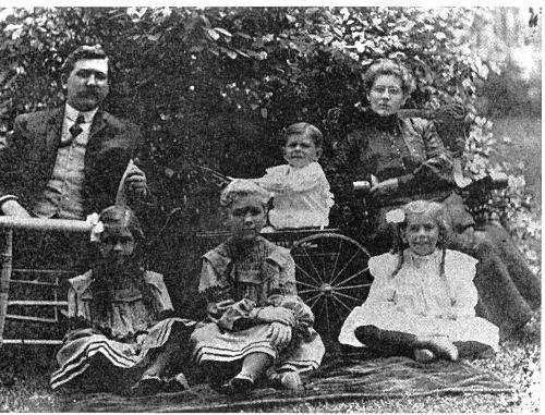 Fischer family - circa unknown, owner Mudcura Sanitarium