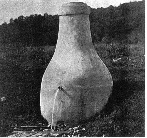 Mudcura's "Mammoth cement bottle" for the spring - circa unknown