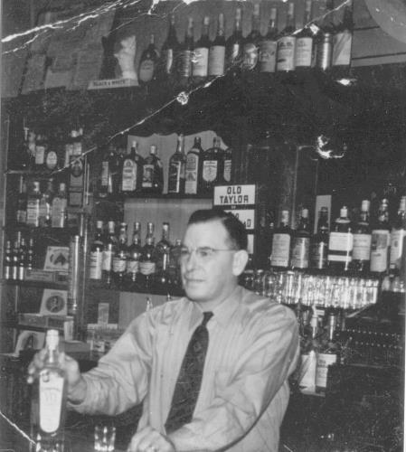 Joe Meuwissen at Joe's Tavern - 1940