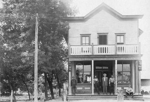 Mason's Place on Main Street - circa 1920's