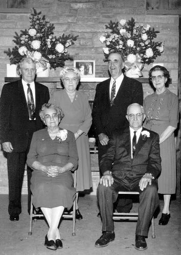 John and Josephine (Timmers) Kerber on their golden wedding anniversary - 1959