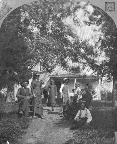 Croquet on Minnewashta Parkway - circa unknown