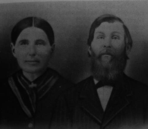 Alex and Anna (Vogel) Rachel - circa 1861