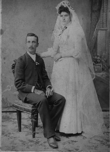 Mr. and Mrs. John Vogel - circa unknown