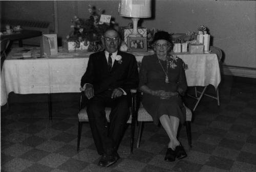 Paul and Appolonia "Franie" (Heibel) Vogel's 50th Anniversary - November 14, 1961