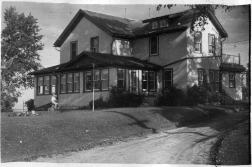 Paul and Appolonia "Franie" (Heibel) Vogel farm house built in 1860's - circa unknown