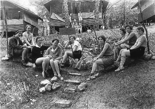 Campers at Camp Tanadoona located on Lake Minnewashta - circa unknown