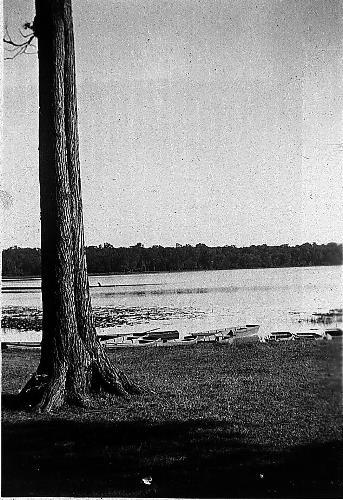 Welter's rental boats on Lake Ann - August 1930