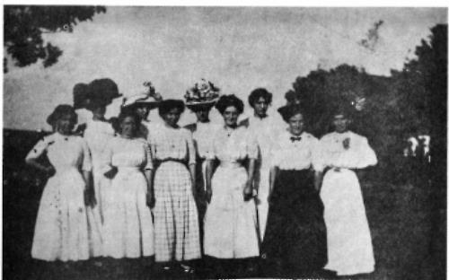 Ladies in long dresses - 1966