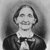 Margaret Wood, wife of Abel Wood. Photo courtesy of Carver County Historical Society.