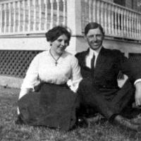 Emil and Elizabeth (Schroeder) Pauly - circa unknown