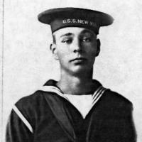 Clarrence Geiser's Navy photo - 1917