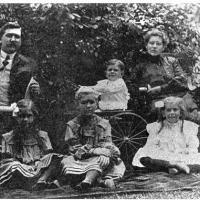 Fischer family - circa unknown, owner Mudcura Sanitarium