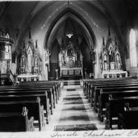 St. Hubert's Church with all the Stations of the Cross - circa unknown