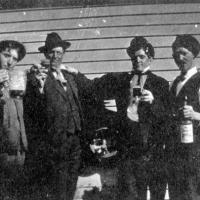Will Kerber, Dan Kerber, Al Kerber and Dennis (Grandpa) Kerber - circa 1910-1920