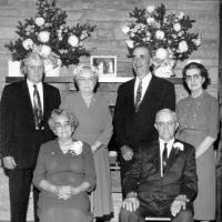 John and Josephine (Timmers) Kerber on their golden wedding anniversary - 1959