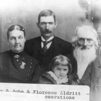 Four generations of Aldritt's - circa unknown