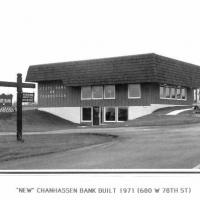 Chanhassen Bank new building 1971 - Main Street