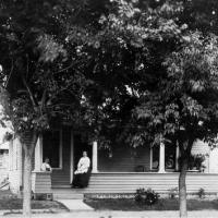 Elizabeth (Schroeder) Pauly and Alphonse Schroeder - circa unknown