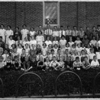 St. Hubert's School - Classmates from all eight grades of school year 1934-1935.