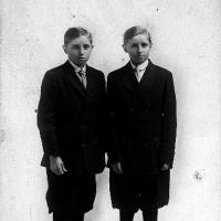 John and Frank Bose; twins born in January of 1902