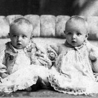 John and Frank Brose; twins born in January of 1902.