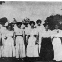 Ladies in long dresses - 1966