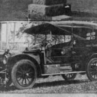 Vintage car pictured in the 1966 Frontier Days booklet.